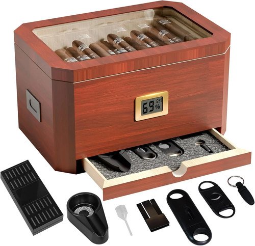 Elegante humidor per sigari - , in